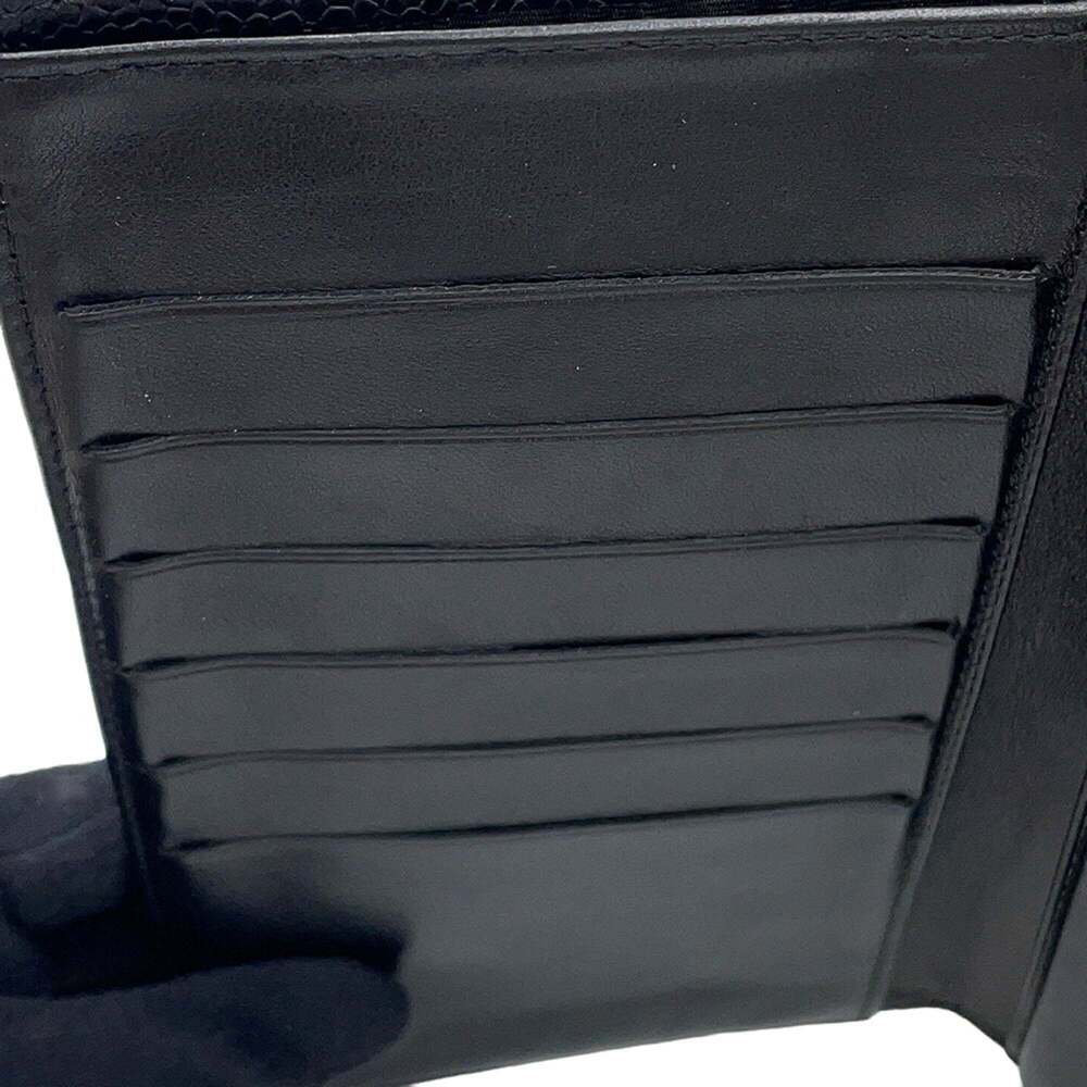 CHANEL Authentic Black Caviar Leather Logo Wallet - Picture 11 of 16